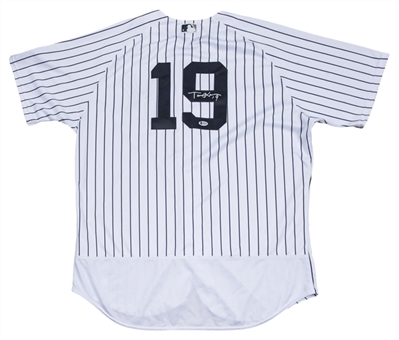 2016 Masahiro Tanaka Game Used & Signed New York Yankees Opening Day Jersey (MLB Authenticated, Yankees-Steiner & Beckett)